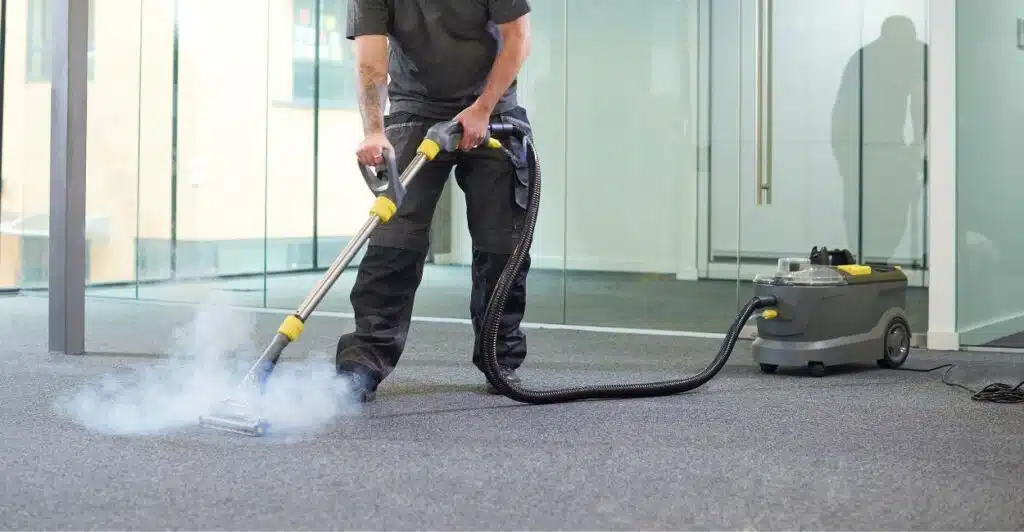 commercial carpet cleaning