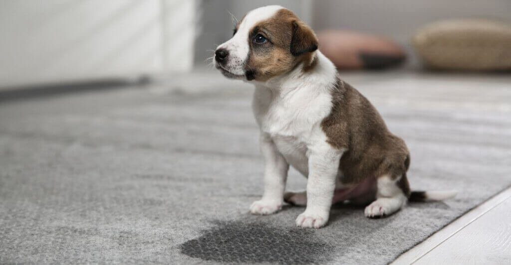 dog pee stains on carpet