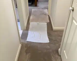 Bath Overflowed Flooded The House