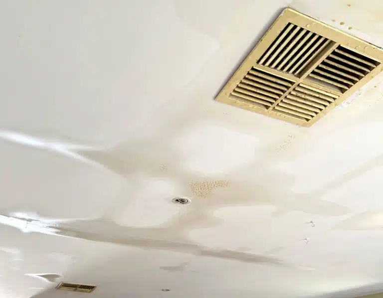 Ceiling Flooded By Washing Machine Flood