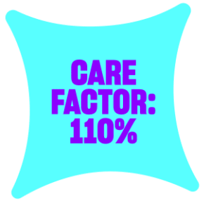 care factor logo squeaky clean team