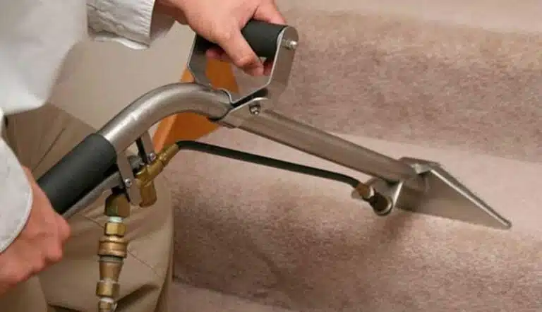 Squeaky Clean Team carpet cleaning stairs