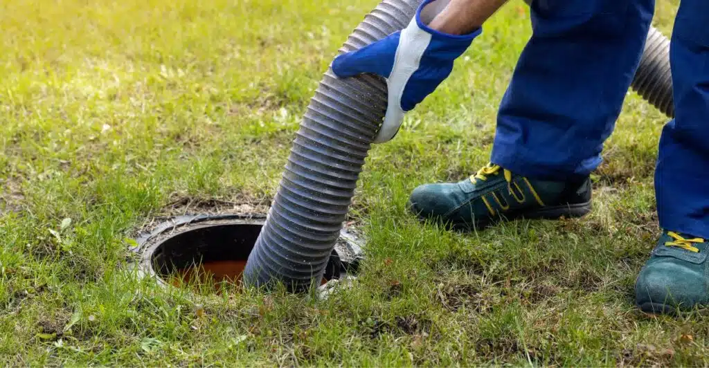 sewage water clean up