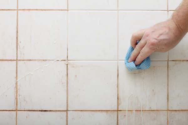 squeaky clean dirty tile before cleaning