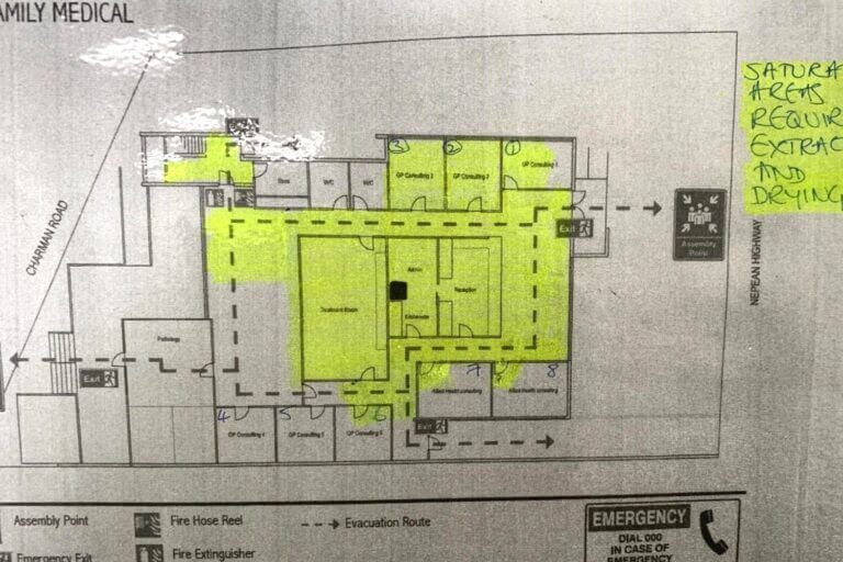squeaky bayside medical centre water damage restoration