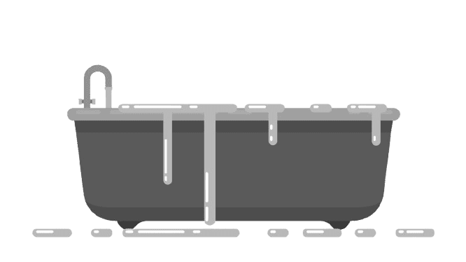 bath overflow icon