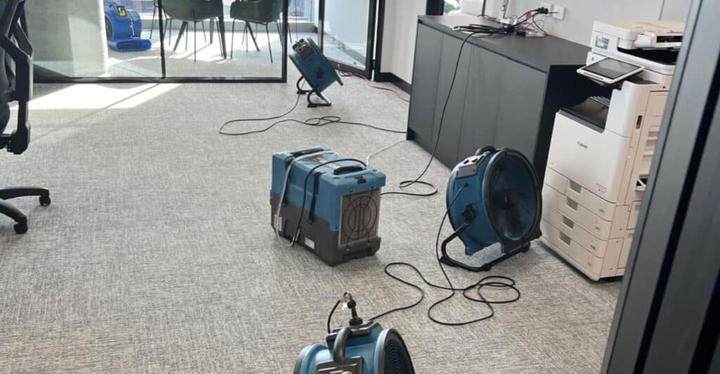 water damage restoration industry