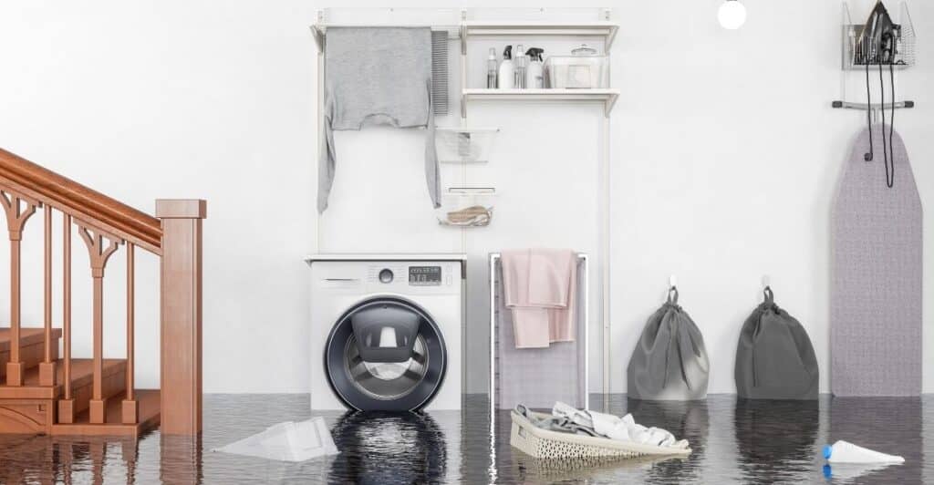 washing machine waste pipes cause