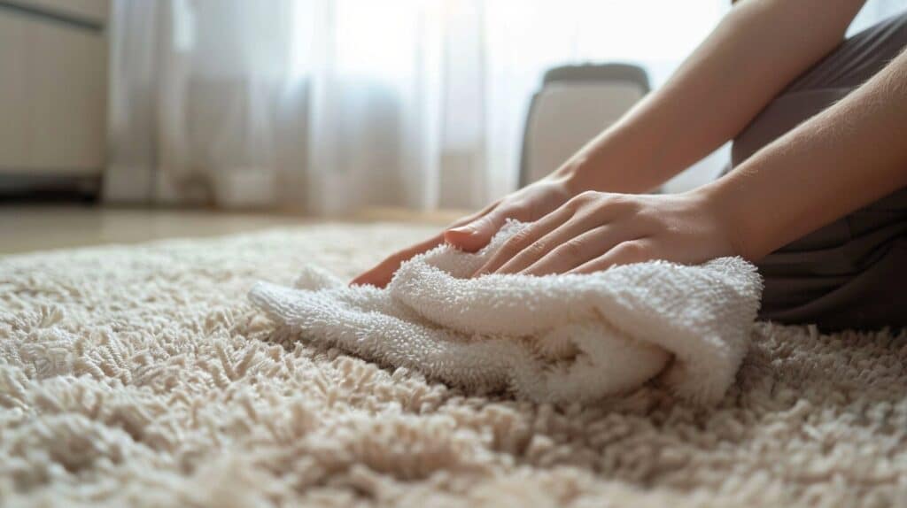 wet carpet smell