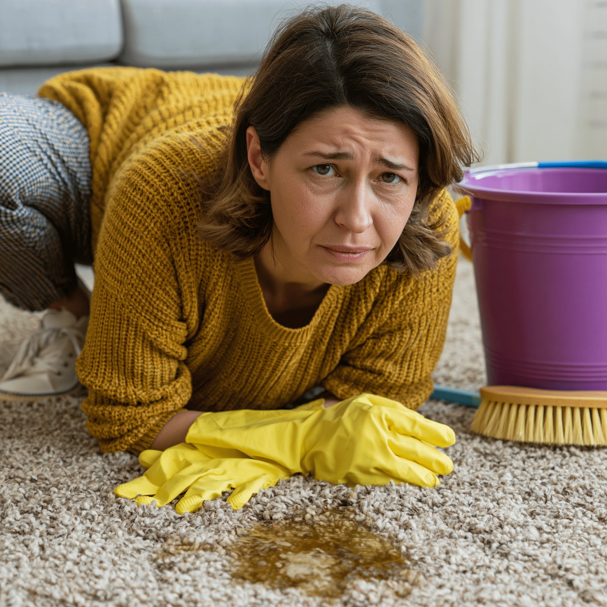 common carpet cleaning mistakes